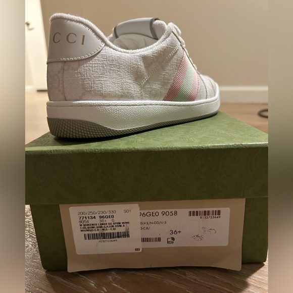 Gucci Women's Screener Sneaker - Picture 6 of 6